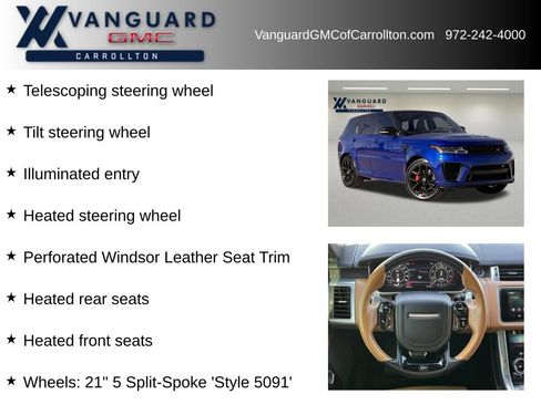 Used 2019 Land Rover Range Rover Sport SVR image 30