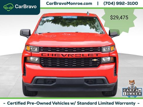 Certified 2020 Chevrolet Silverado 1500 Custom w/ Custom Value Package AWD/4WD image 11