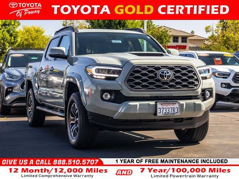 Certified 2022 Toyota Tacoma TRD Sport w/ Technology Package AWD/4WD image 1