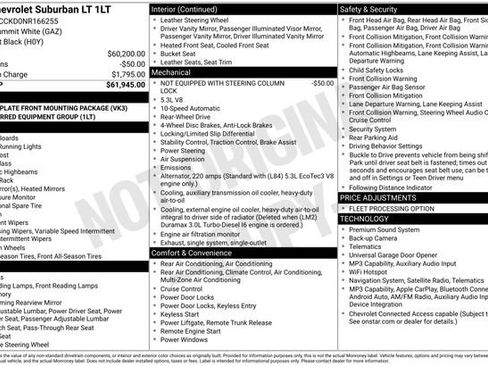 Used 2022 Chevrolet Suburban LT RWD image 4