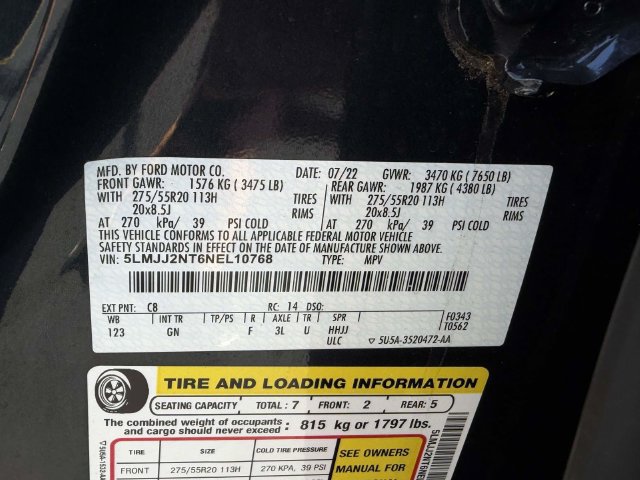 Certified 2022 Lincoln Navigator 4WD image 25