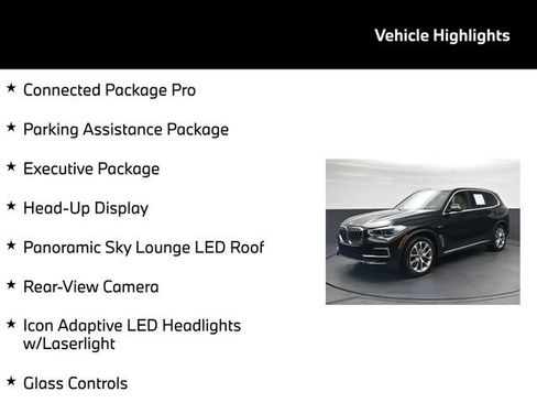 Used 2022 BMW X5 xDrive45e w/ Executive Package AWD/4WD image 5