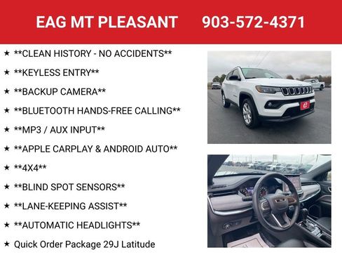 Used 2024 Jeep Compass Latitude image 4