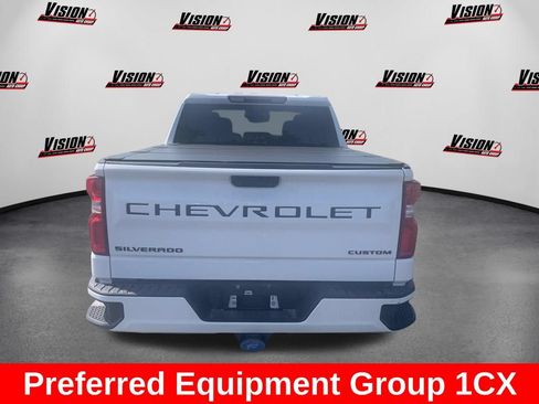 Used 2021 Chevrolet Silverado 1500 Custom w/ LPO, Dark Essentials Package AWD/4WD image 4