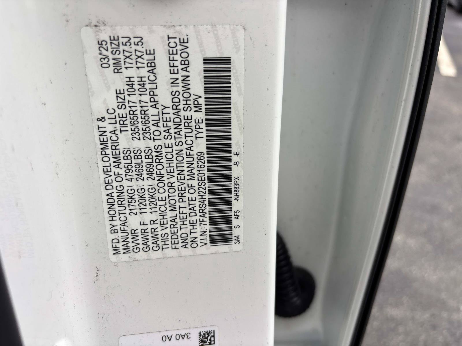 Certified 2025 Honda CR-V LX image 30