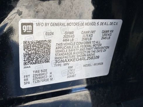 Used 2024 Chevrolet Equinox LT w/ LPO, Floor Liner Package image 24