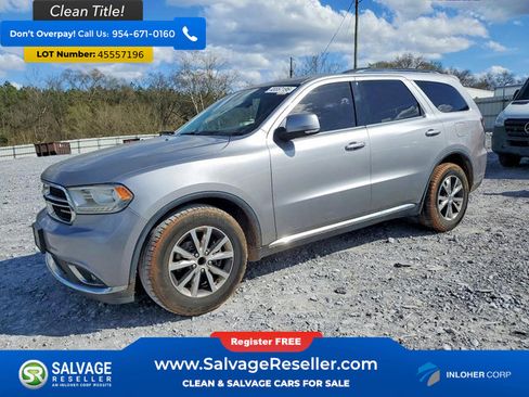 Used 2016 Dodge Durango Limited w/ Nav & Power Liftgate Group image 1