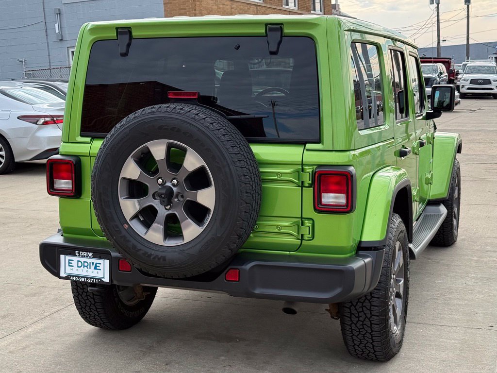 Used 2019 Jeep Wrangler Unlimited Sahara w/ Uconnect 4C Nav & Sound Group AWD/4WD image 7