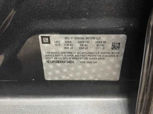 Used 2017 Chevrolet Sonic Premier FWD image 25