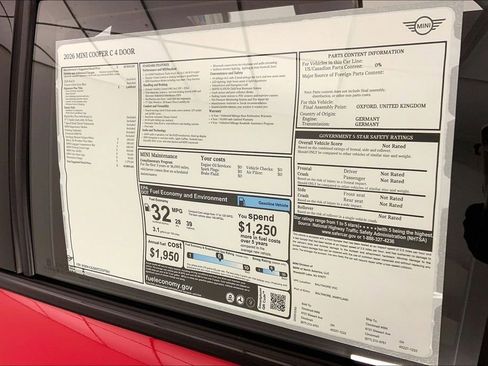 New 2026 MINI Cooper 4-Door Hardtop image 12