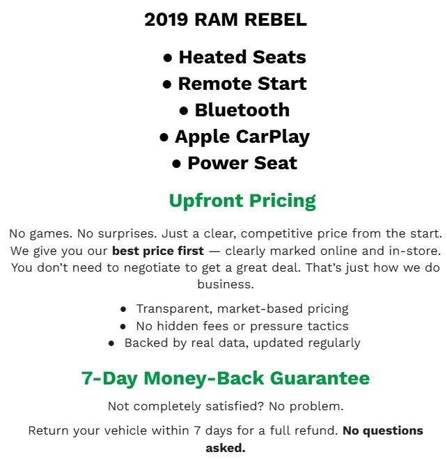 Used 2019 RAM 2500 Big Horn AWD/4WD image 2