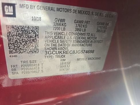 Used 2018 Chevrolet Silverado 1500 LT w/ All Star Edition AWD/4WD image 13