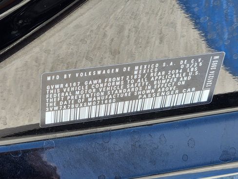 New 2025 Volkswagen Jetta SE image 36