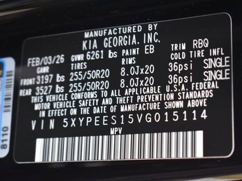 New 2027 Kia Telluride S image 38