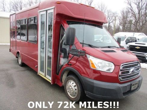 Used 2016 Ford Transit 350 156 DRW w/ Shuttle Bus Prep Package image 3