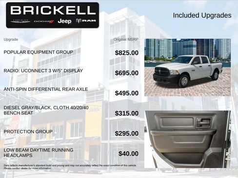 Used 2018 RAM 1500 Tradesman w/ Popular Equipment Group AWD/4WD image 5