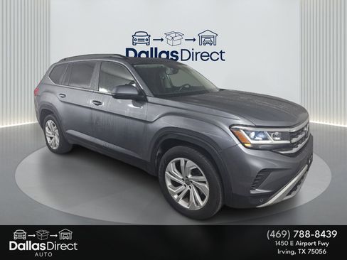 Used 2021 Volkswagen Atlas SE w/ Panoramic Sunroof Package image 2