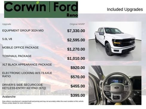 Certified 2026 Ford F150 XLT w/ Equipment Group 302A MID AWD/4WD image 3