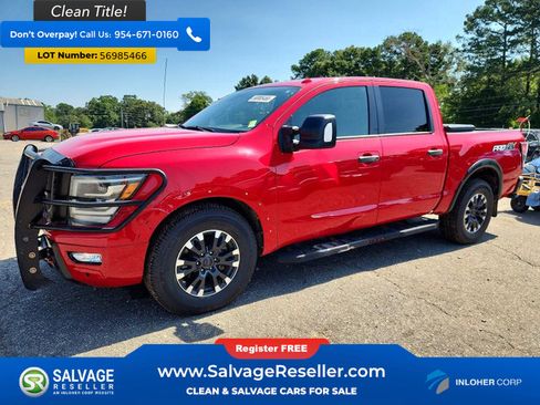 Used 2021 Nissan Titan PRO-4X w/ Pro-4x Convenience Package AWD/4WD image 1