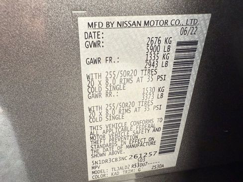 Used 2022 Nissan Pathfinder SL w/ SL Premium Package image 50