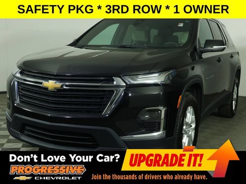 Used 2023 Chevrolet Traverse LS w/ Safety Package FWD image 1