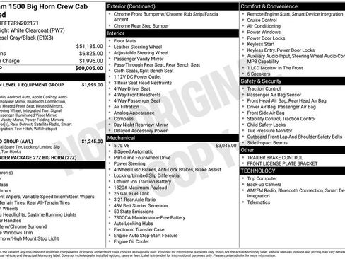 Used 2024 RAM 1500 Big Horn AWD/4WD image 32