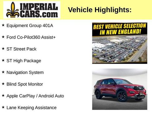 Used 2022 Ford Explorer ST w/ Equipment Group 401A image 7