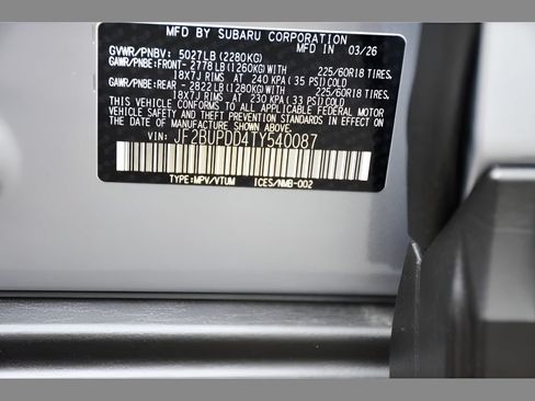 New 2026 Subaru Outback Limited AWD/4WD image 27