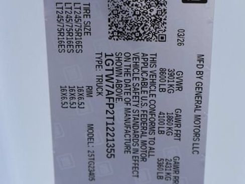 New 2026 GMC Savana 2500 w/ Driver Convenience Package RWD image 24