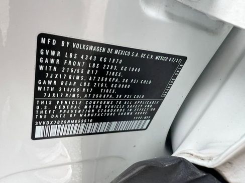 Used 2022 Volkswagen Taos S image 35