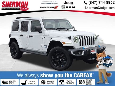 Used 2022 Jeep Wrangler Unlimited Sahara w/ Cold Weather Group image 1