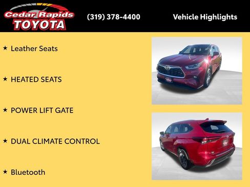 Certified 2021 Toyota Highlander Limited AWD/4WD image 16