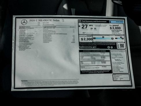 Used 2026 Mercedes-Benz C 300 4MATIC Sedan image 22