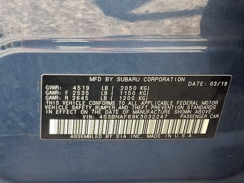 Used 2019 Subaru Legacy 2.5i Premium AWD/4WD image 26