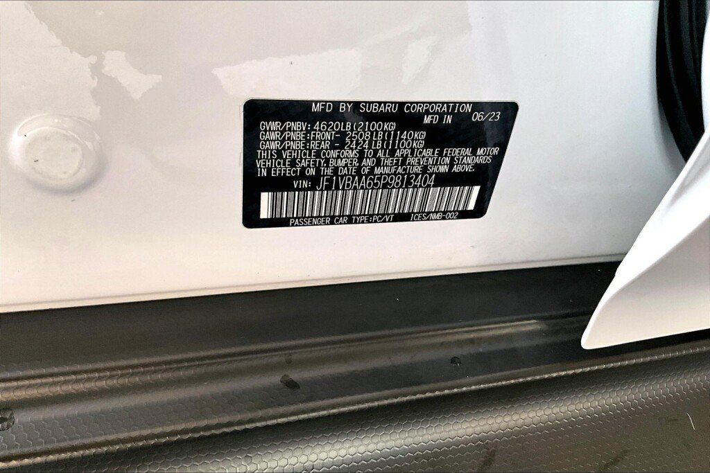 Certified 2023 Subaru WRX AWD/4WD image 19