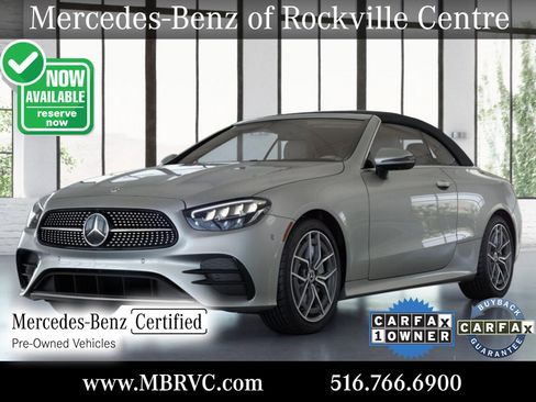 Certified 2022 Mercedes-Benz E 450 4MATIC Cabriolet image 1