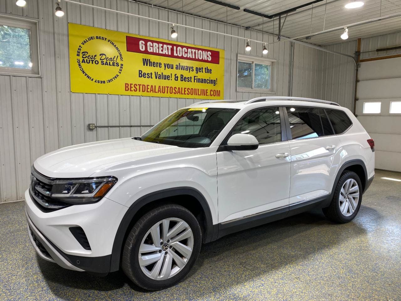 Used 2021 Volkswagen Atlas SEL FWD image 1