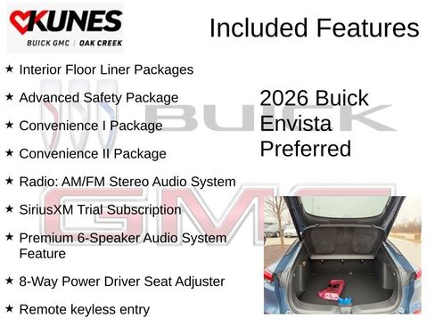 New 2026 Buick Envista Preferred w/ Convenience I Package FWD image 2