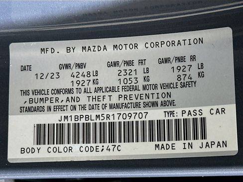 Used 2024 MAZDA MAZDA3 s AWD/4WD image 12