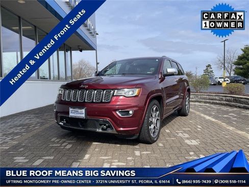 Used 2019 Jeep Grand Cherokee Overland AWD/4WD image 1