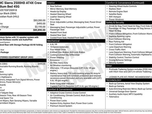 Used 2025 GMC Sierra 2500 AT4X image 5