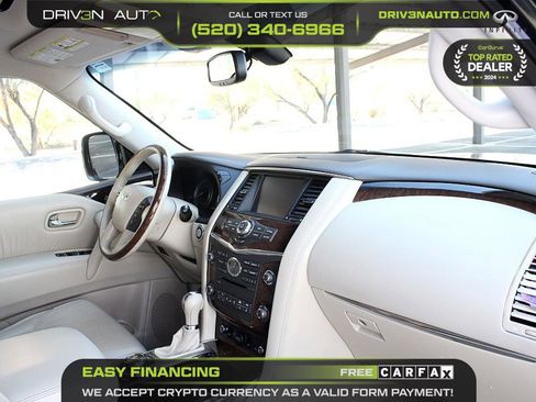 Used 2014 INFINITI QX80 4WD w/ Deluxe Touring Package image 23