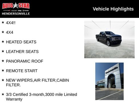 Used 2020 Ford F250 Platinum w/ FX4 Off-Road Package image 4