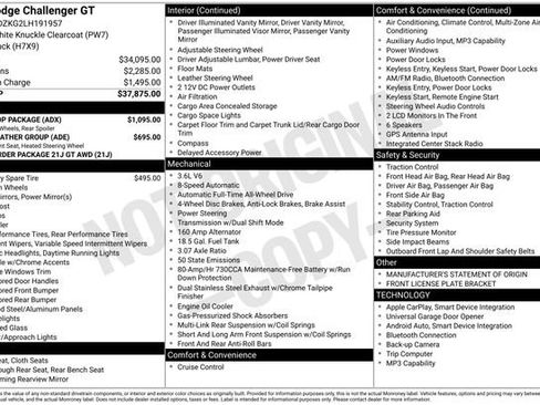 Used 2020 Dodge Challenger GT w/ Blacktop Package image 3