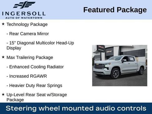 Used 2025 Chevrolet Silverado 1500 High Country w/ Technology Package AWD/4WD image 18
