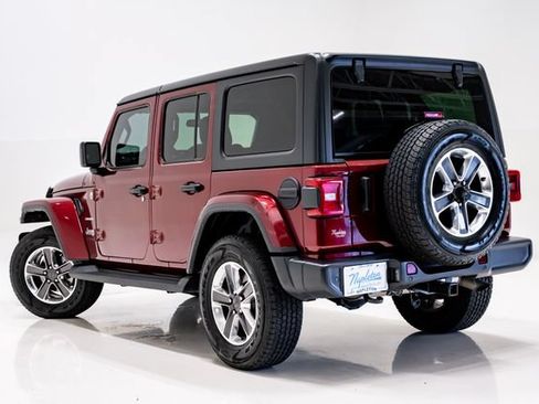 Used 2021 Jeep Wrangler Unlimited Sahara w/ Safety Group AWD/4WD image 34