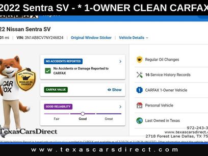Used 2022 Nissan Sentra SV