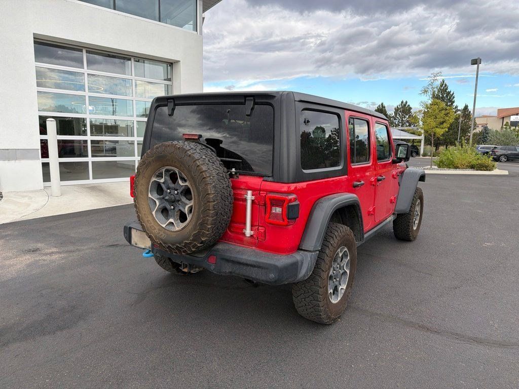 Used 2021 Jeep Wrangler Unlimited Rubicon 4xe w/ Steel Bumper Group AWD/4WD image 5