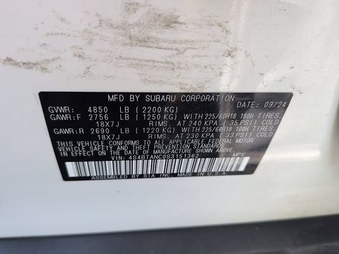 Used 2025 Subaru Outback Limited AWD/4WD image 14
