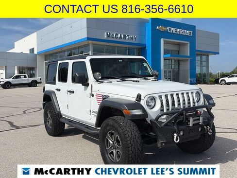 Used 2018 Jeep Wrangler Unlimited Sport S AWD/4WD image 1